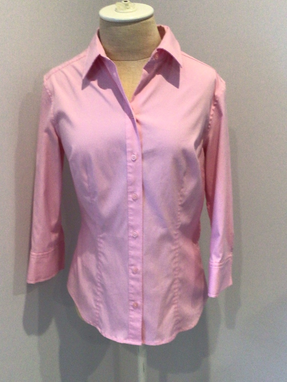 Express Light Pink Women's Button-Down Shirt